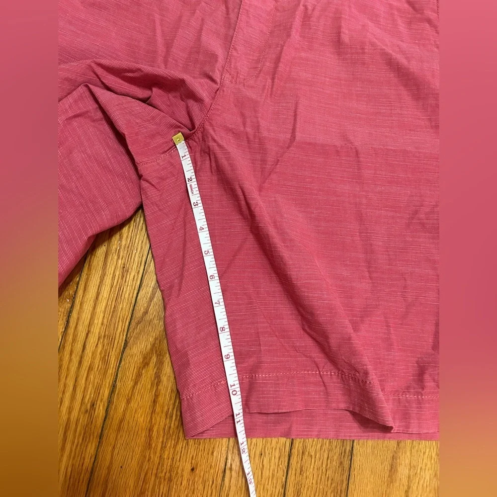 Tommy Hilfiger Mens Casual Classic Chino Shorts Size 40 Red